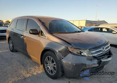 2011 Honda Odyssey Exl z USA, uszkodzony, nr VIN 5FNRL5H6XBB023004
